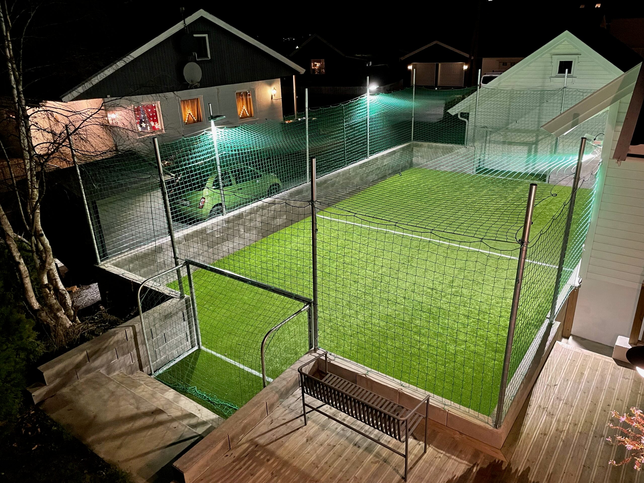 Ballbinge i hagen