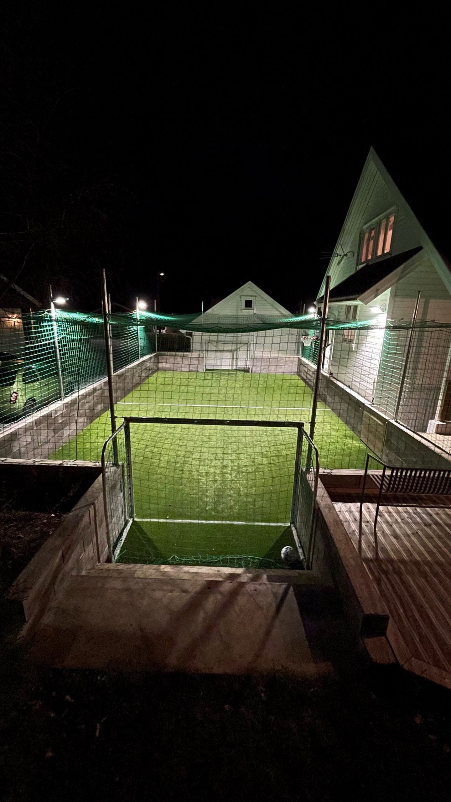 Ballbinge i hagen