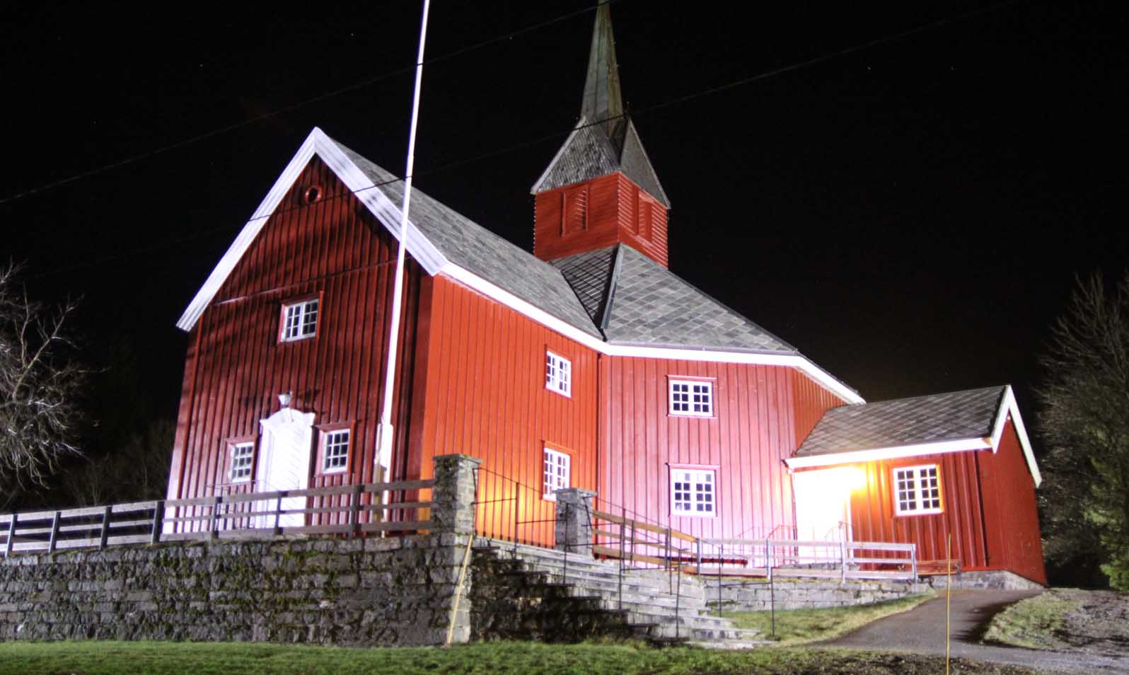 LED-Flomlys som fasadebelysning