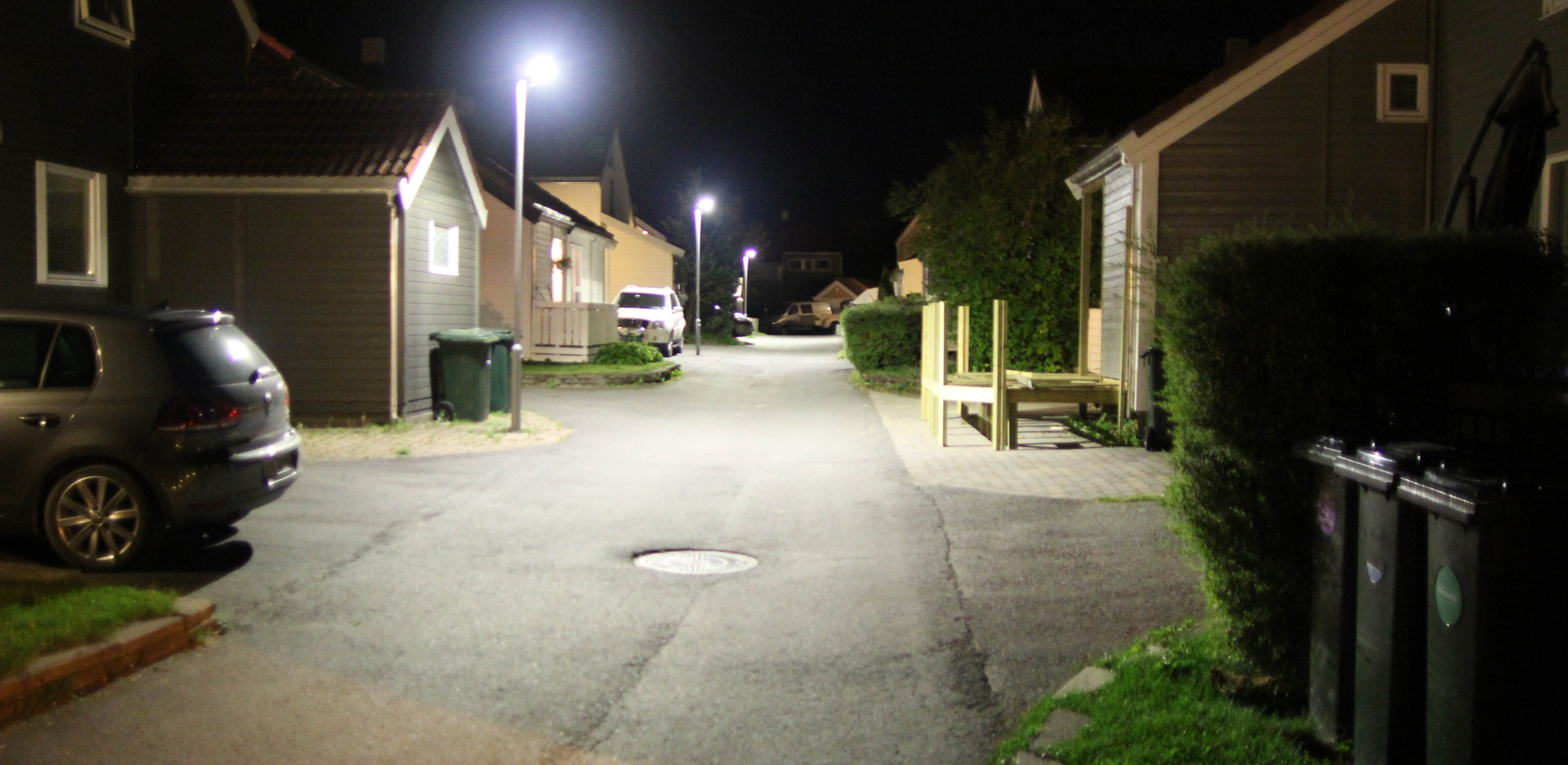 LED-Gatelys i tettbebygd boligområdet(Rognbudalen)