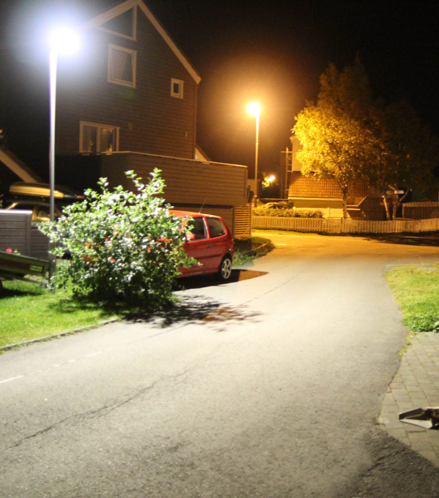 LED-Gatelys i tettbebygd boligområdet(Rognbudalen)